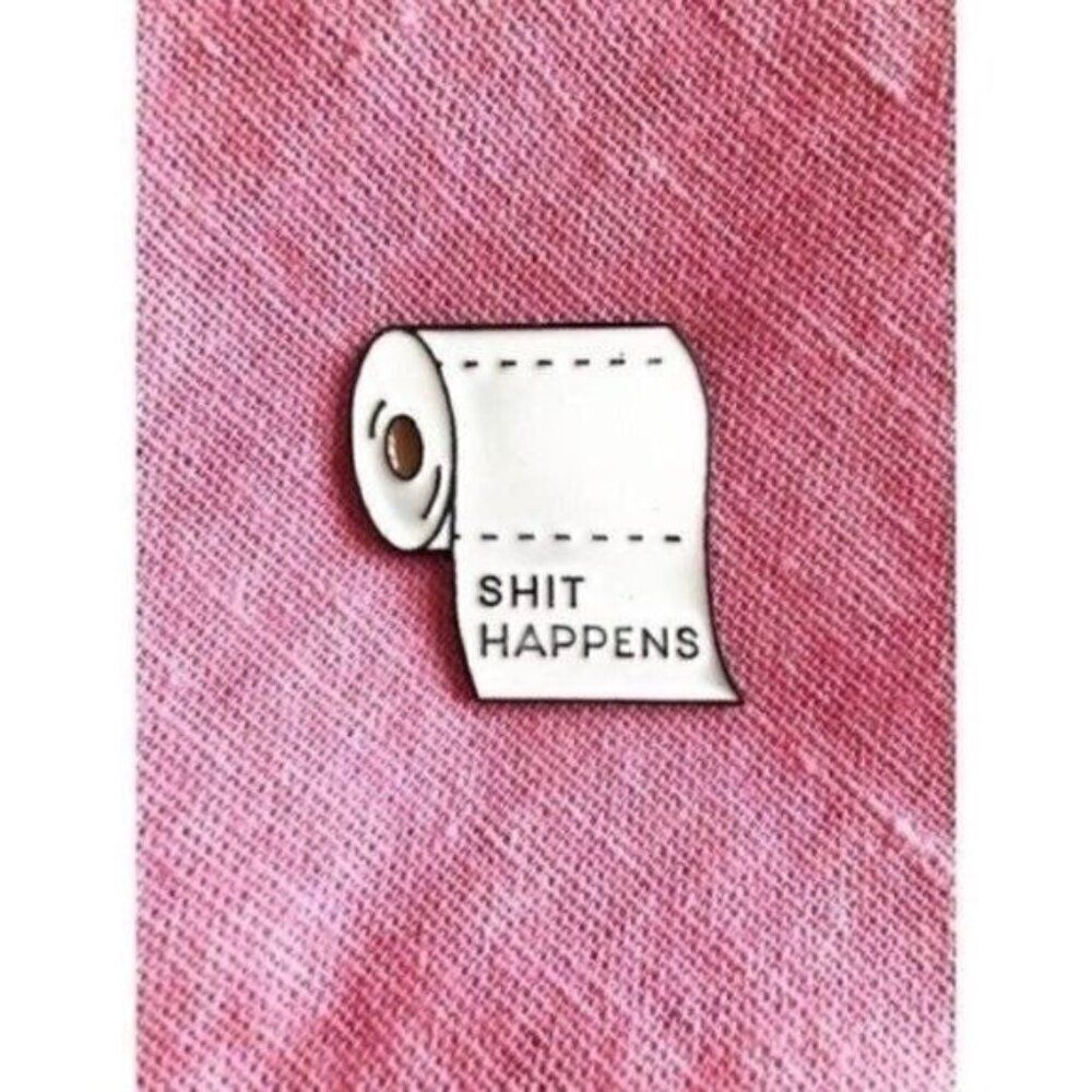 3/20 Sh*t Happen Enamel Pin